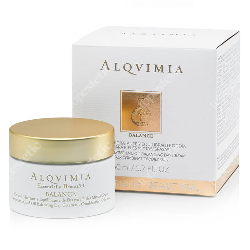 Alqvimia Balance Mattifying Facial Cream Krem równoważący 50 ml