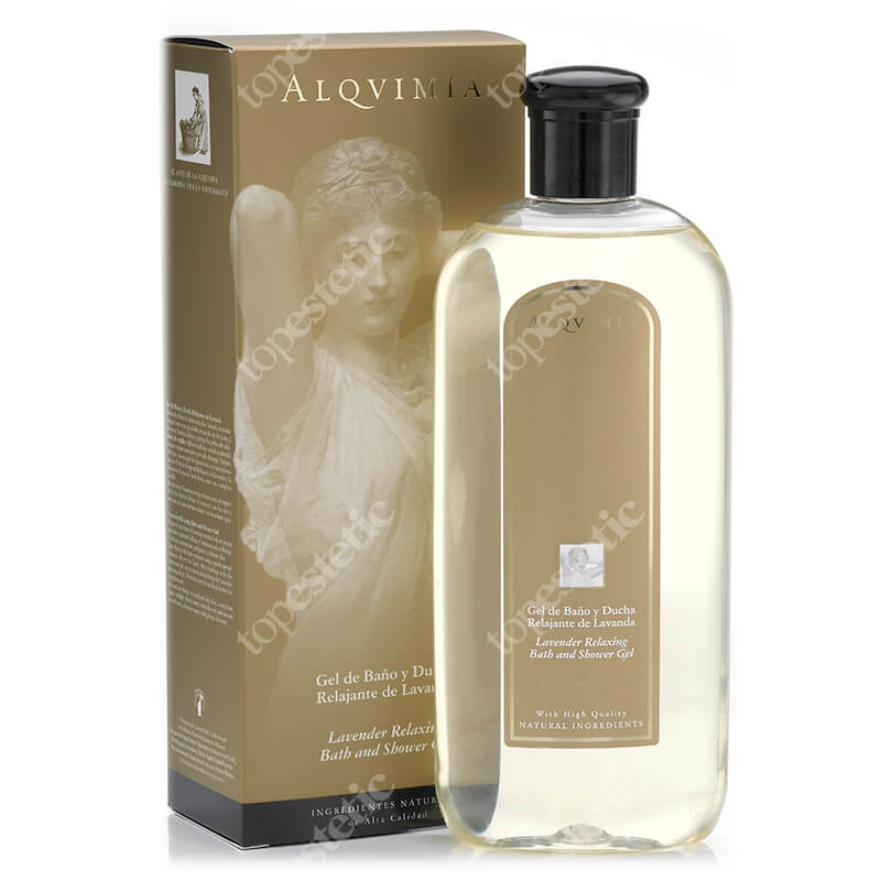 Alqvimia Lavender Relaxing Shower Gel Żel pod prysznic, lawendowy 400 ml