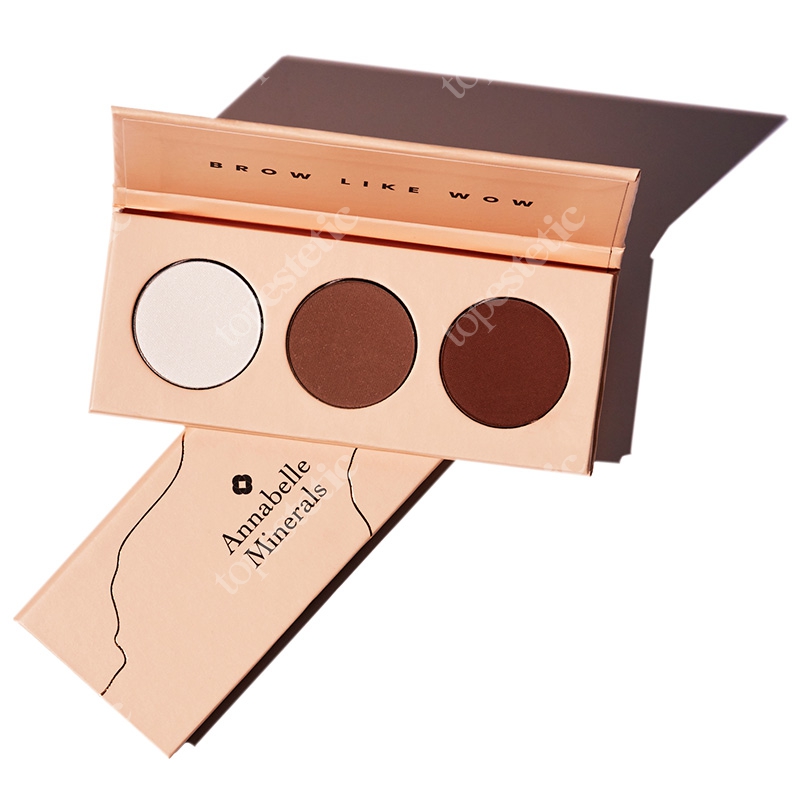 Annabelle Minerals Brown Like Wow Paleta prasowanych cieni do brwi 1 szt.
