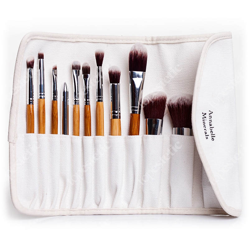 Annabelle Minerals Etui Na Pędzle Ekologiczne etui wykonane z płótna (nie zawiera pędzli)