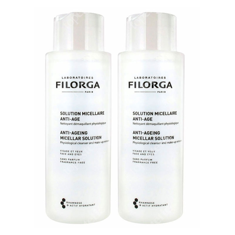 Filorga Anti-Age Micellar Solution DUOPACK Woda micelarna do twarzy i oczu 2x400 ml