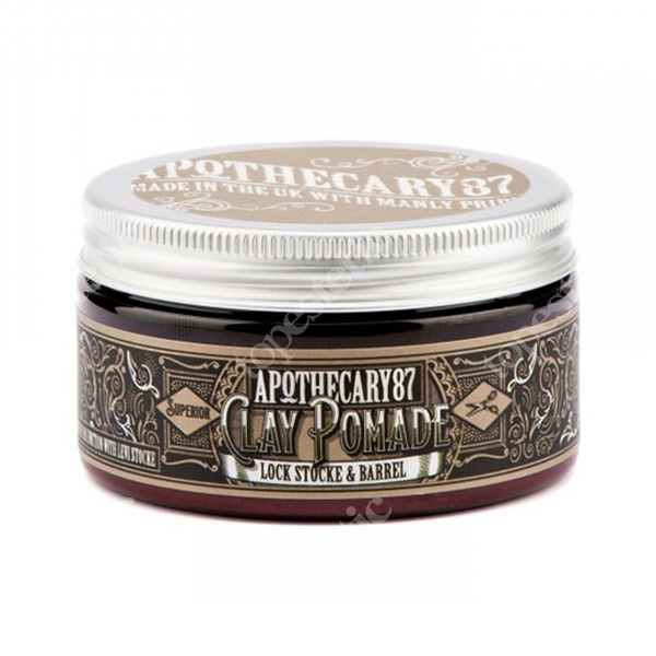 Apothecary 87 Clay Pomade Lock Stocke & Barrel Pomada do włosów 100 g
