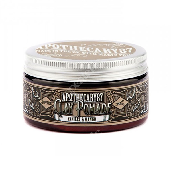 Apothecary 87 Clay Pomade Vanilla & Mango Pomada do włosów o zapachu wanilia i mango 100 g