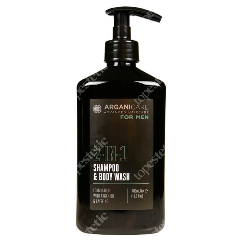 Arganicare 2 In 1 Shampoo And Body Wash For Men Szampon i żel pod prysznic 400 ml