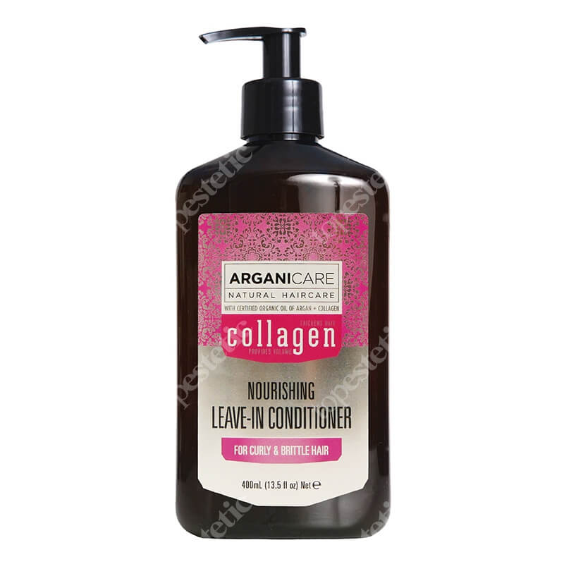 Arganicare Collagen Leave In Conditioner Odżywka bez spłukiwania definiująca loki 400 ml