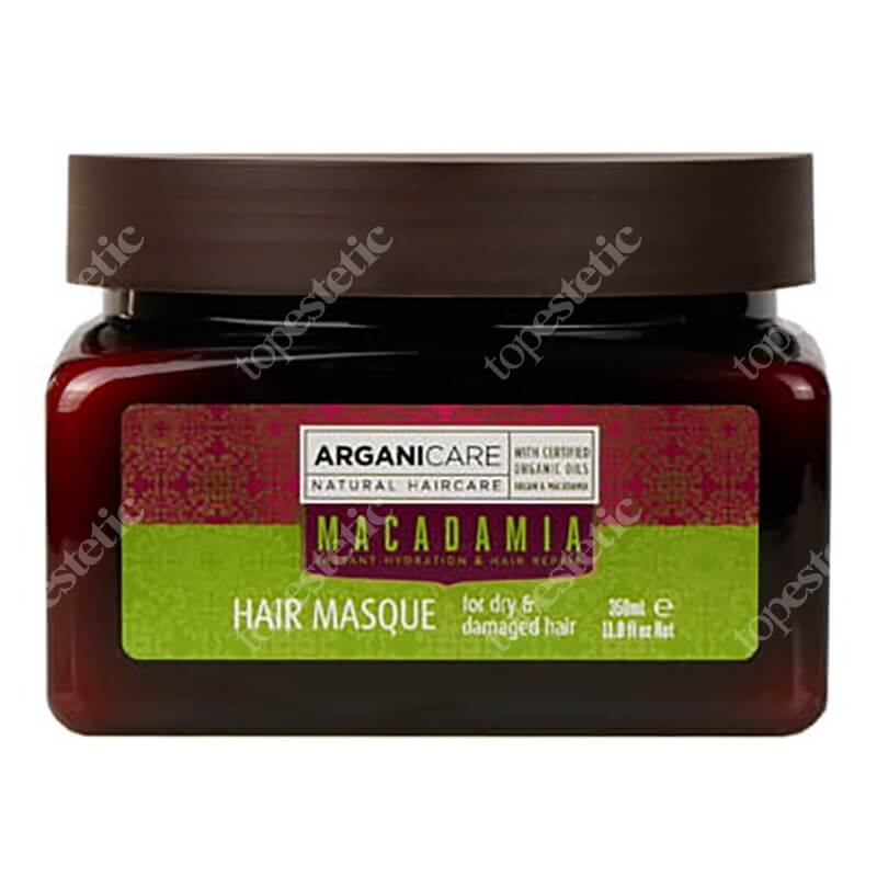 Arganicare Macadamia Hair Masque Maska nawilżająca do suchych i zniszczonych włosów 350 ml