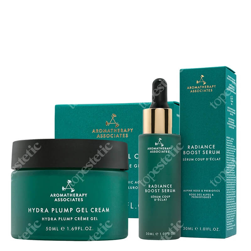 Aromatherapy Associates Radiance Skin ZESTAW Serum rozświetlające skórę 30 ml + Lekki krem nawilżający 50 ml
