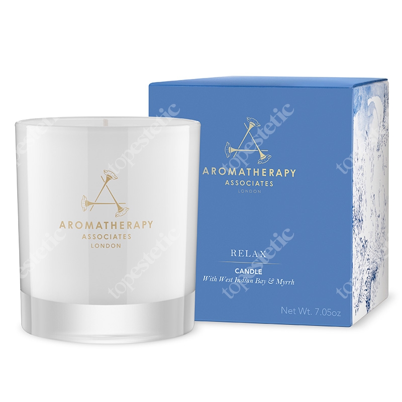 Aromatherapy Associates Relax Candle Relaksująca świeca - mirra i olejek bajowy 1 szt.