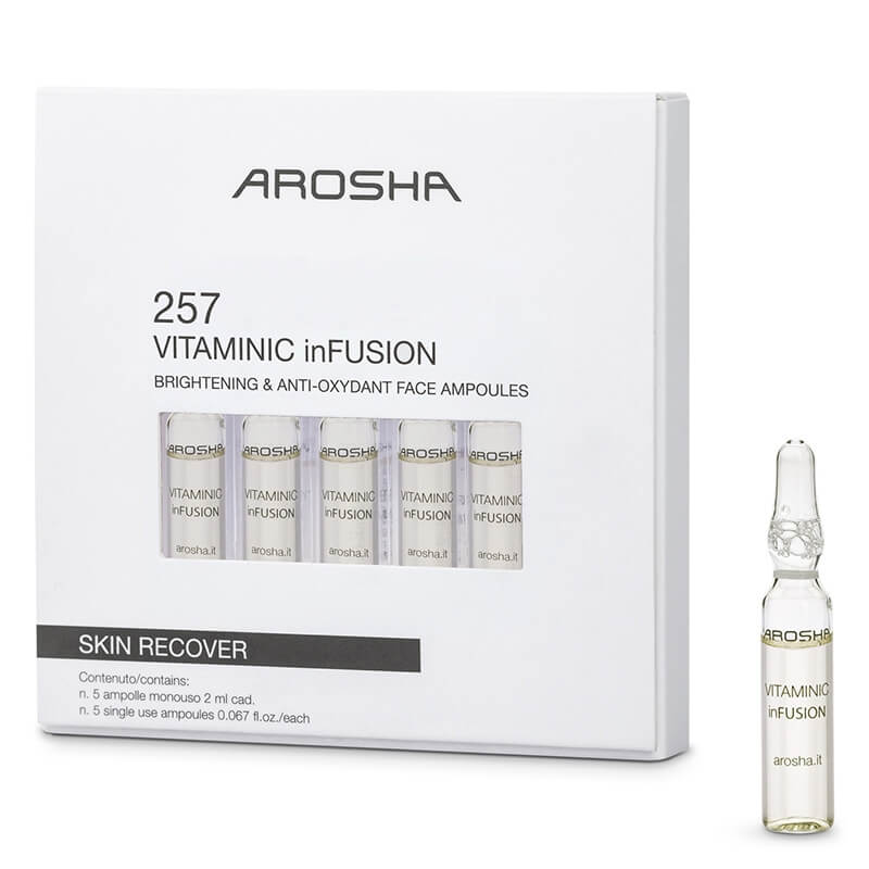 Arosha .257 Vitaminic Infusion Ampułki rozświetlająco-antyoksydacyjne 5x 2ml