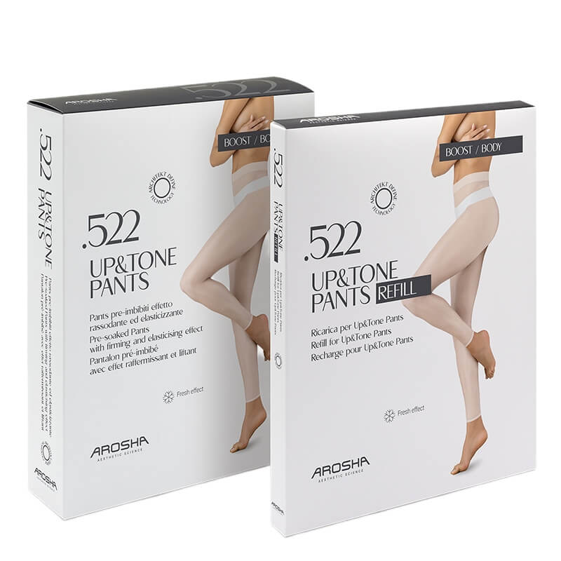 Arosha .522 Up And Tone Pants Leginsy ujędrniające + aktywator rozmiar L/XL 1 szt