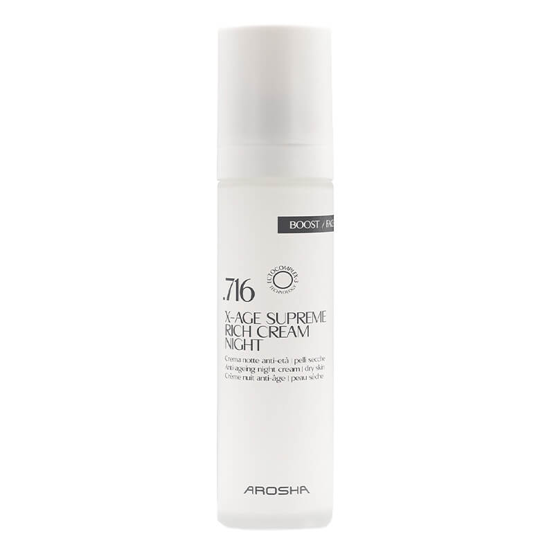 Arosha .716 X-Age Supreme Rich Cream Night Krem anti-aging na noc do skóry suchej 50 ml