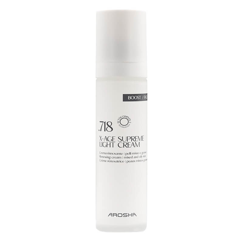 Arosha .718 X-Age Supreme Light Cream Odmładzający krem do skóry mieszanej i tłustej 50 ml