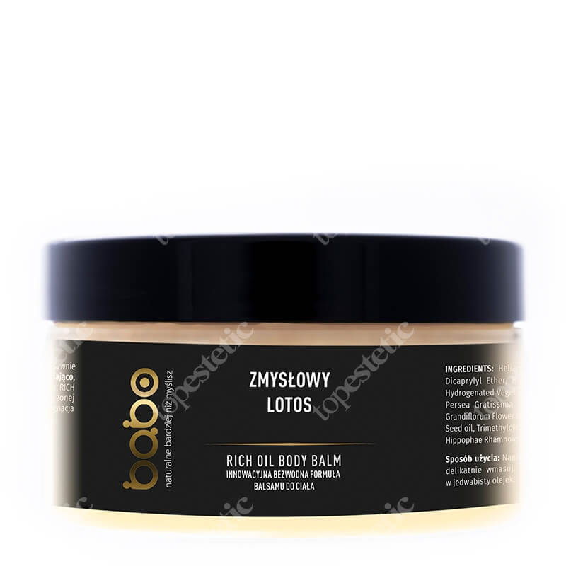 Babo Bogaty Olejowy Balsam do Ciała Zmysłowy Lotos 125 ml