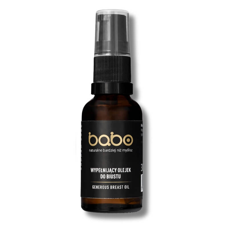 Babo Wypełniający Olejek do Biustu Intensywnie ujędrnia i uelastycznia skórę 15 ml