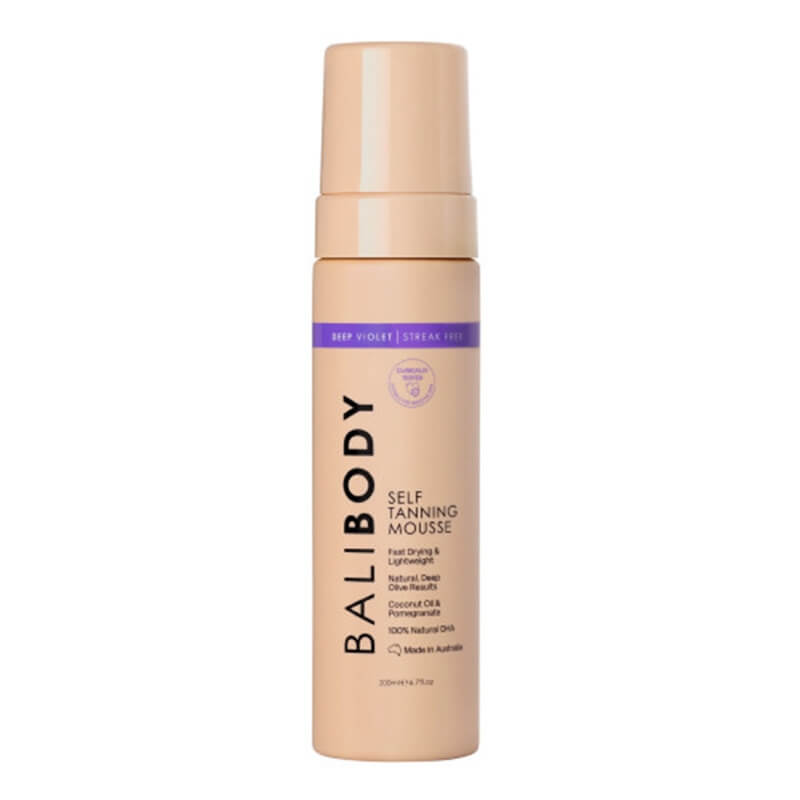 Bali Body Self Tan Mousse Deep Violet Pianka samoopalająca do ciała 200 ml