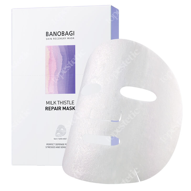 Banobagi Milk Thistle Repair Mask Maska w płachcie, naprawcza, kojąca z ostropestem dla skór wrażliwych
