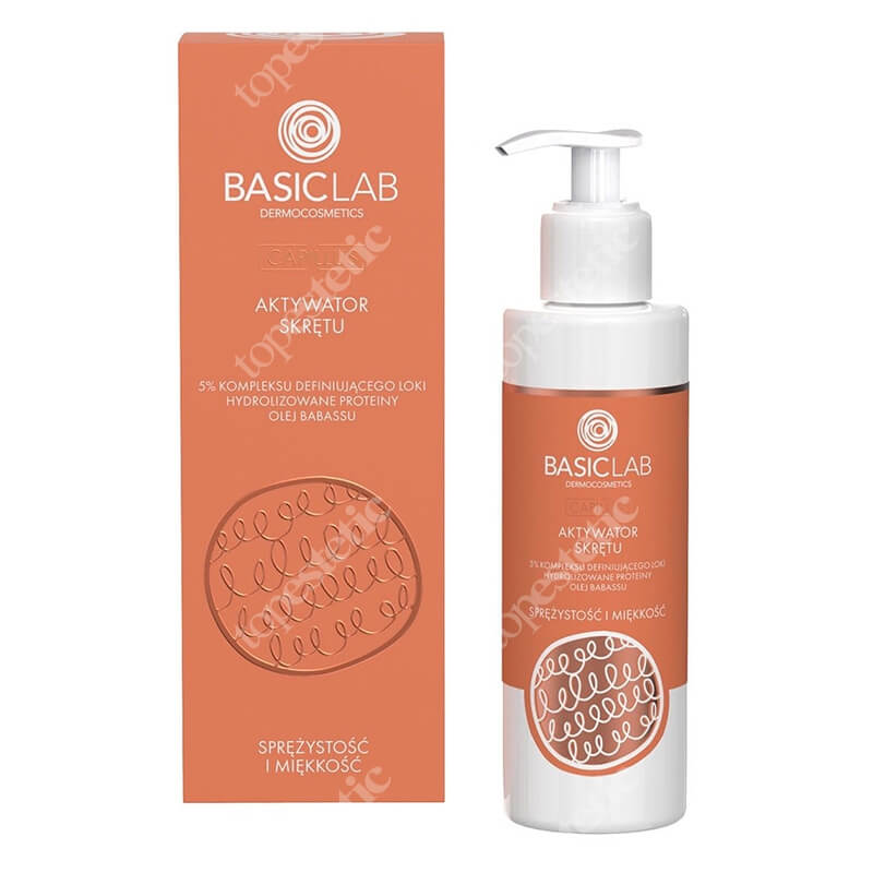 BasicLab Aktywator Skrętu Sprężystość i miękkość 200 ml