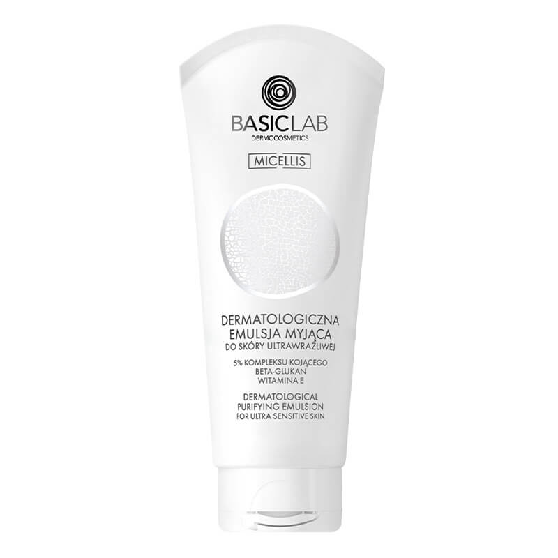 BasicLab Dermatological Puryfing Emulsion Emulsja myjąca do skóry ultrawrażliwej 100 ml