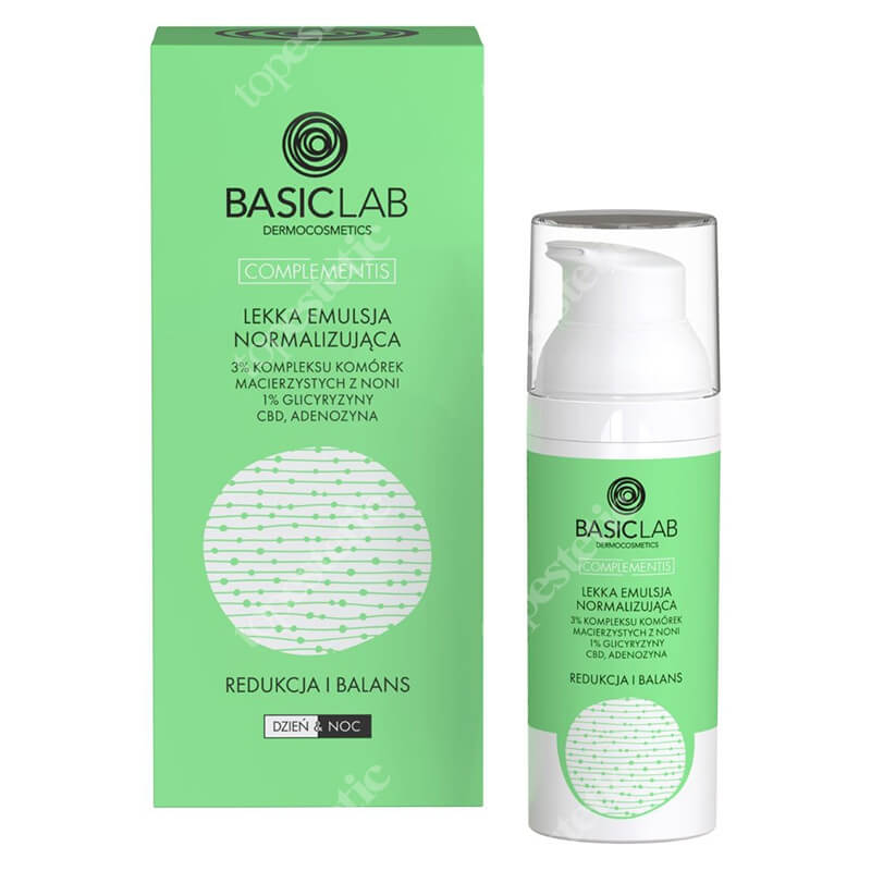 BasicLab Redukcja i Balans Lekka emulsja normalizująca 50 ml