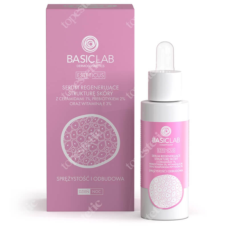 BasicLab Sprężystość i Odbudowa Serum regenerujące strukturę skóry z