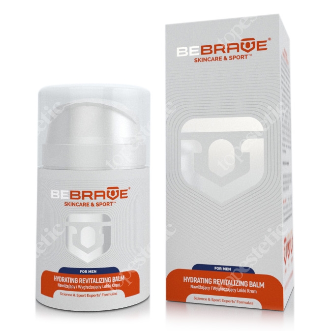 Be Brave Hydrating Revitalizing Balm Nawilżający i wygładzający lekki krem dla mężczyzn 50 ml