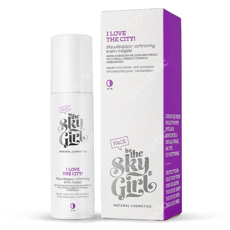 Be The Sky Girl I Love The City Nawilżająco - ochronny krem miejski 50 ml