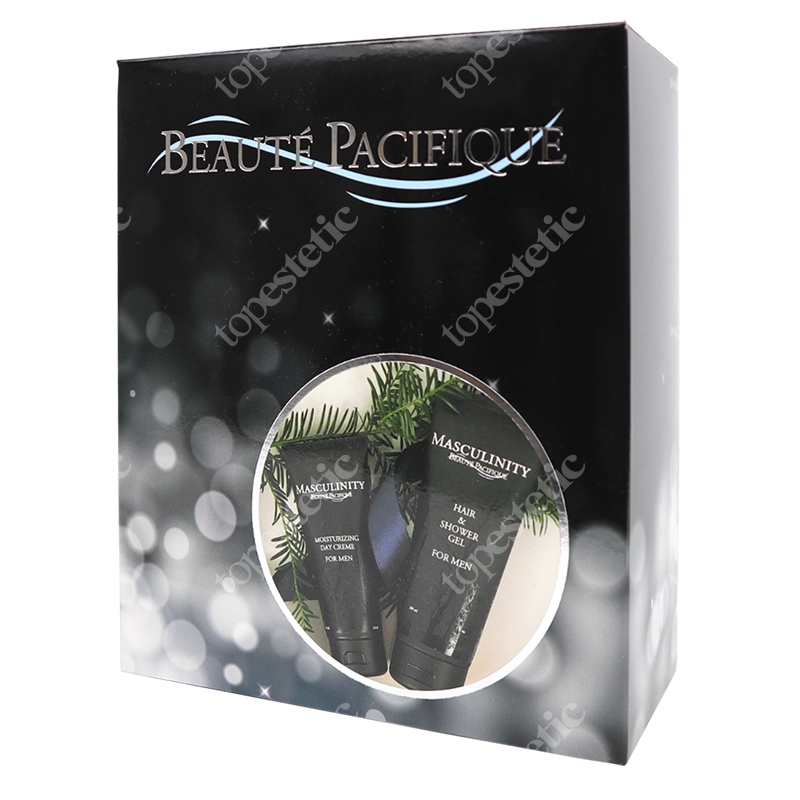 Beaute Pacifique Men ZESTAW Krem na dzień 100 ml + Żel pod prysznic do włosów i ciała 200 ml