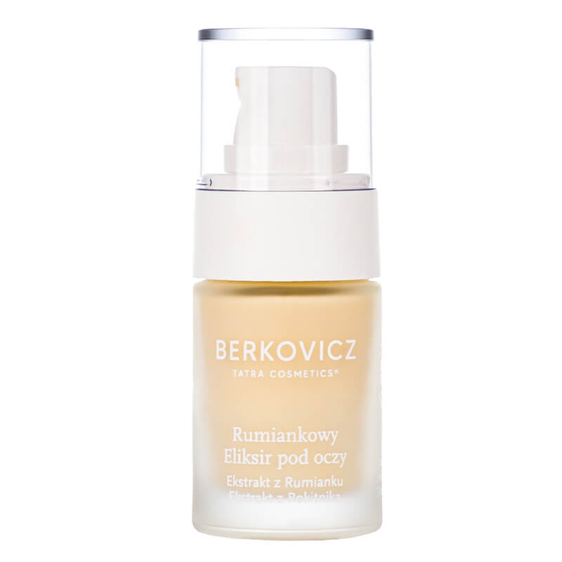 Berkovicz Chamomile Eye Elixir Serum pod oczy na cienie i opuchliznę z rumiankiem 15 ml