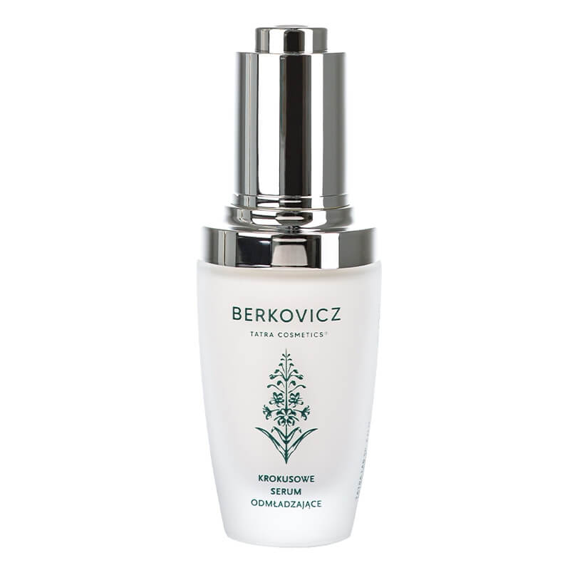Berkovicz Crocus Rejuvenating Face Serum Serum odmładzające do twarzy z krokusem, hialuronem i kolagenem 30 ml