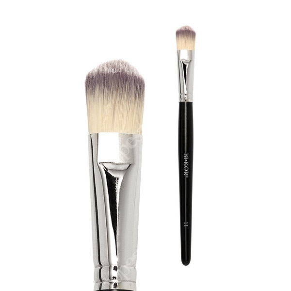 Bikor Bikor Pro Brush N°11 Compact Powder Pędzel do podkładu