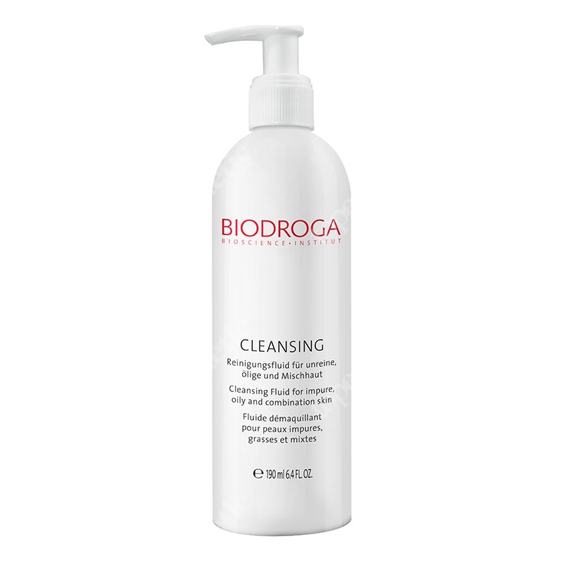 Biodroga Bioscience Cleansing Fluid Oczyszczający fluid do skóry problematycznej, tłustej i mieszanej 190 ml