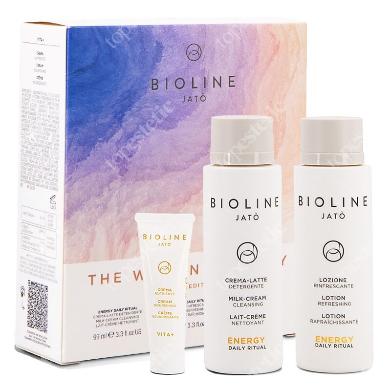 Bioline Jato The Women Vitality ZESTAW Mleczko oczyszczające 99 ml + Tonik 99 ml + Krem Odżywczy 30 ml