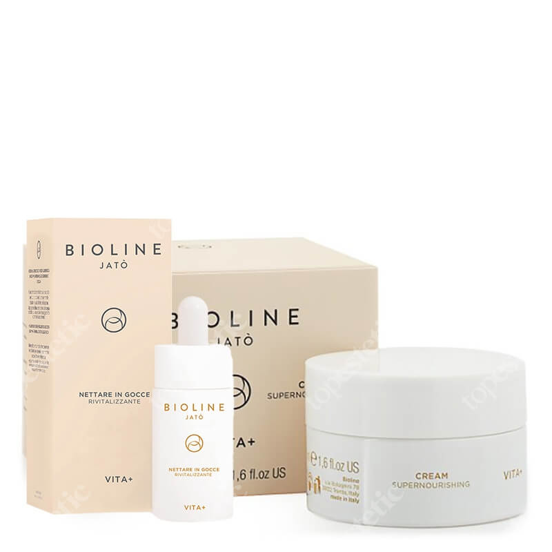 Bioline Jato Vita Plus ZESTAW Nektar w kroplach 30 ml + Krem Super odżywczy 50 ml