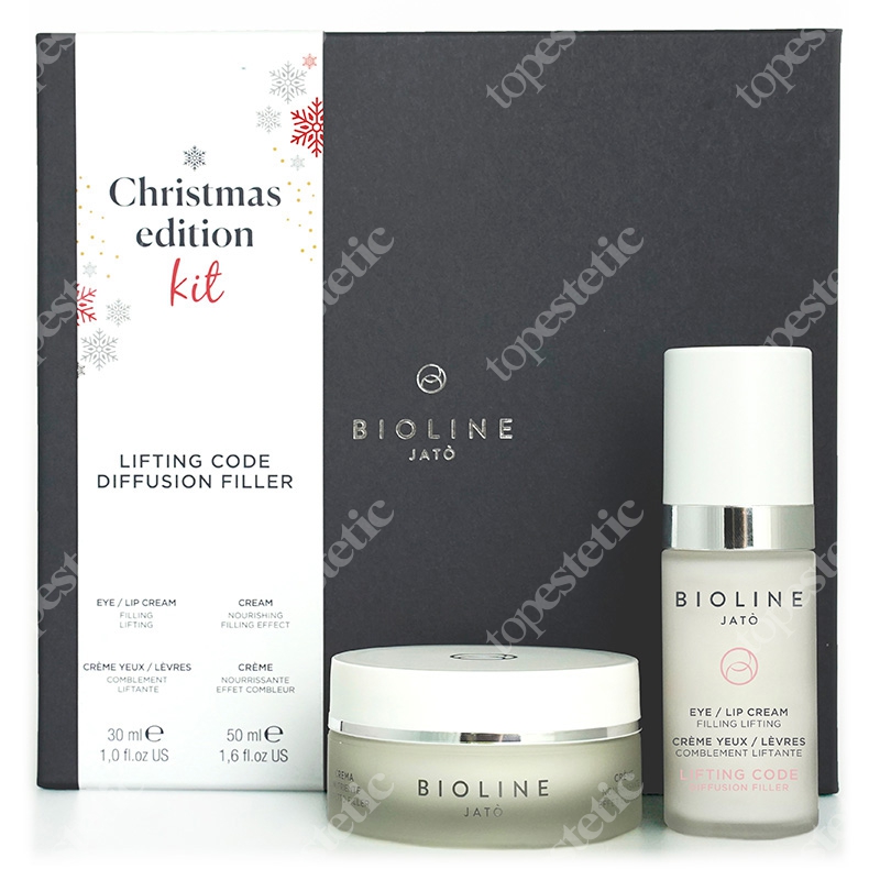 Bioline Jato Lifting Code Set ZESTAW Krem odżywczy 50 ml + Krem do pielęgnacji oczu i ust 30 ml