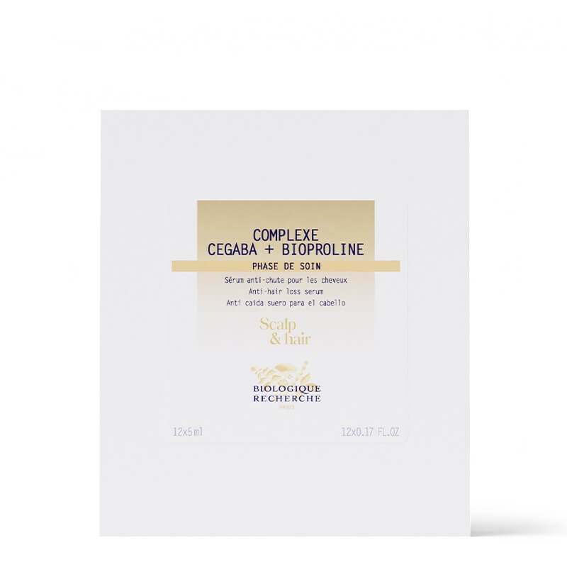 Biologique Recherche Complexe Cegaba + Bioproline Lecznicze serum energetyzujące do włosów osłabionych 12 x 5ml