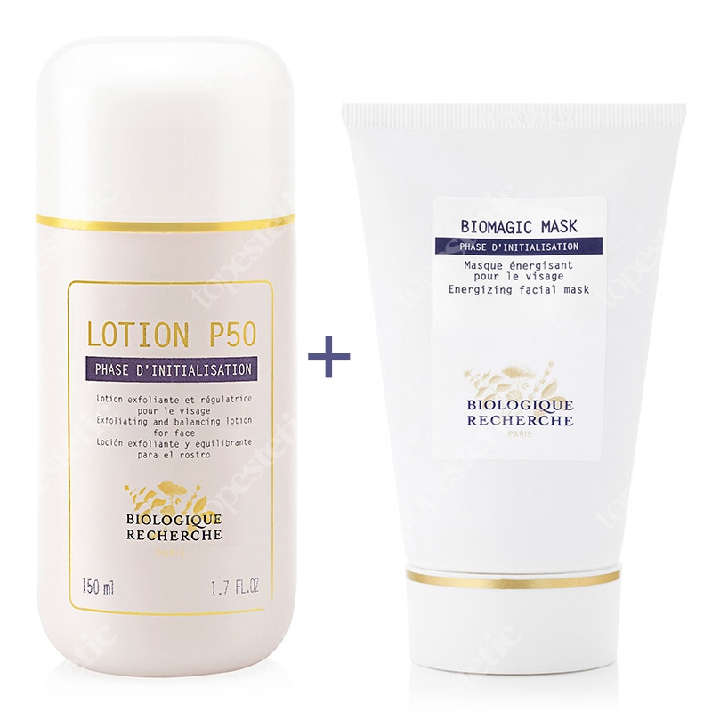 Biologique Recherche Lotion P50 + Biomagic Masque ZESTAW Liftingujący - Lotion 150 ml + Maska 100 ml