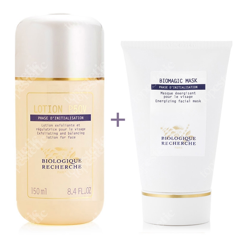 Biologique Recherche Lotion P50V + Biomagic Masque ZESTAW Liftingujący - Lotion 150 ml + Maska 100 ml
