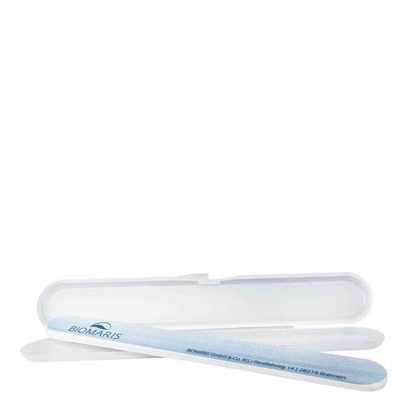 Biomaris Pilnik Dwustronny Pilnik dwustronny do paznokci naturalnych w etui 1 szt