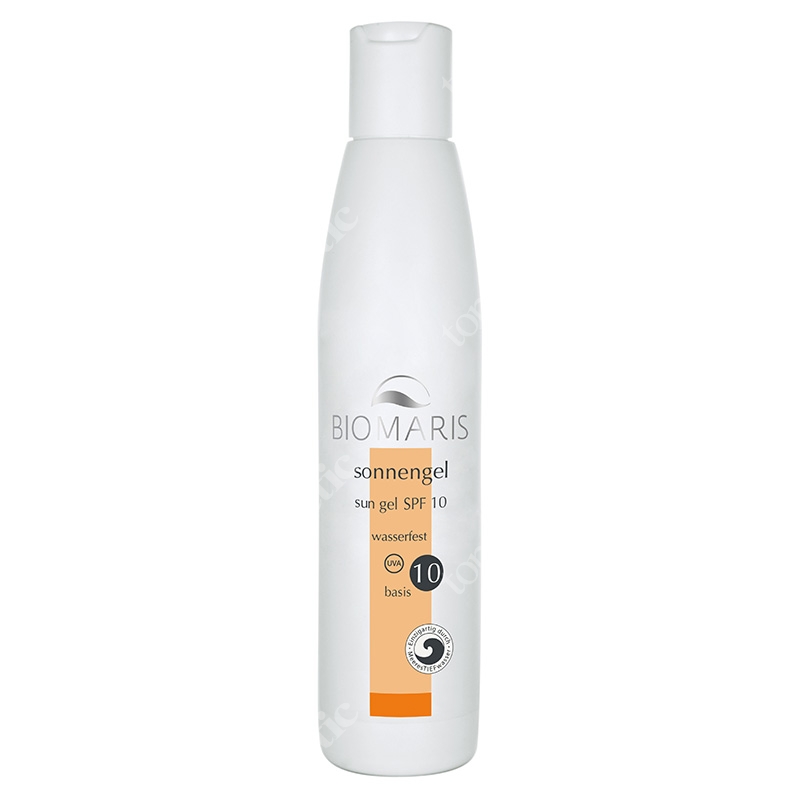 Biomaris Sun Gel SPF 10 Żel do opalania dla skóry wrażliwej 200 ml