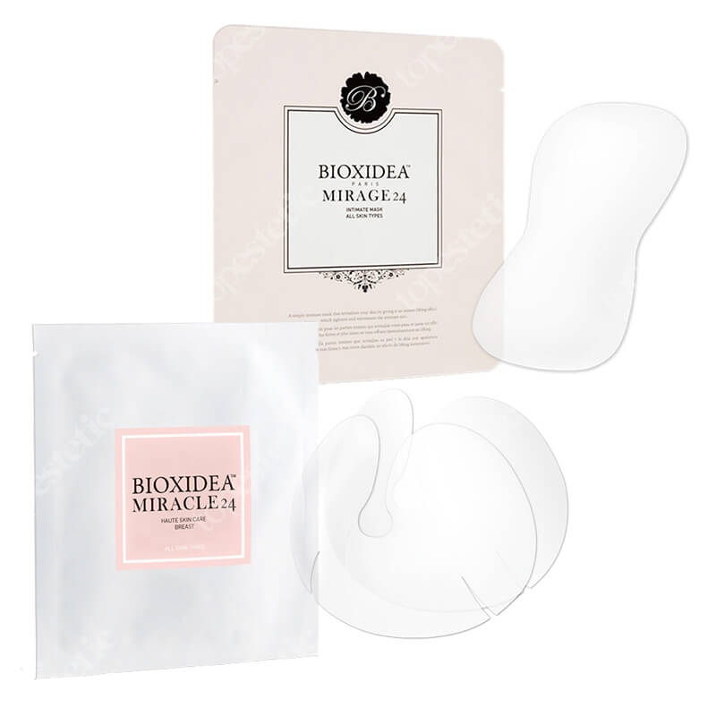 Bioxidea Miracle 24 Lady Set ZESTAW Maska na biust 1 szt. + Maska intymna Mirage24 1 szt.