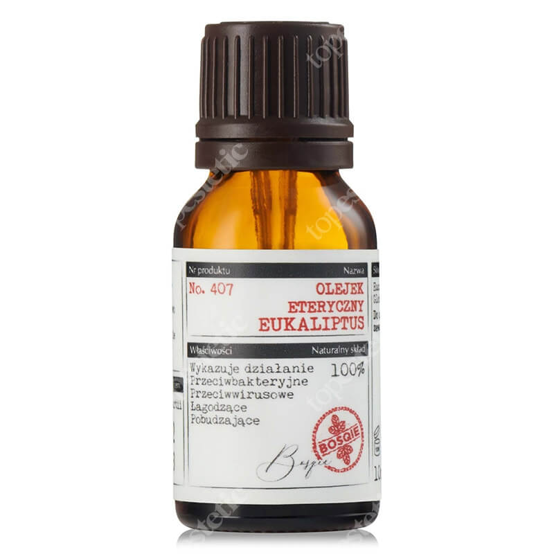 Bosqie Essential Oil No.407 Olejek eteryczny - eukaliptus 13 ml