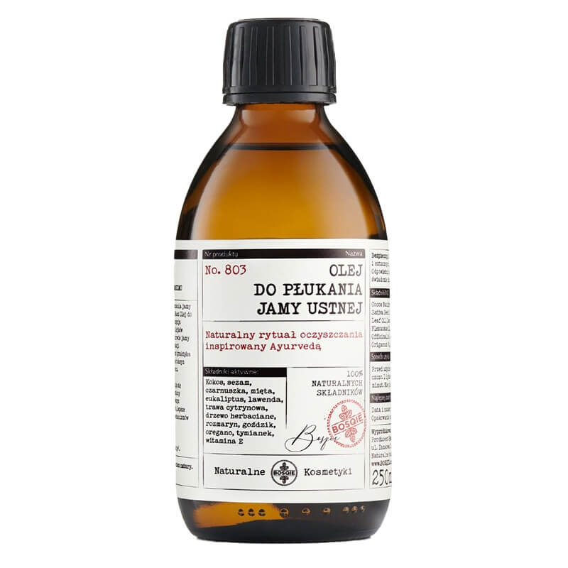 Bosqie Olej do Płukania Jamy Ustnej No.803 Olej 250 ml