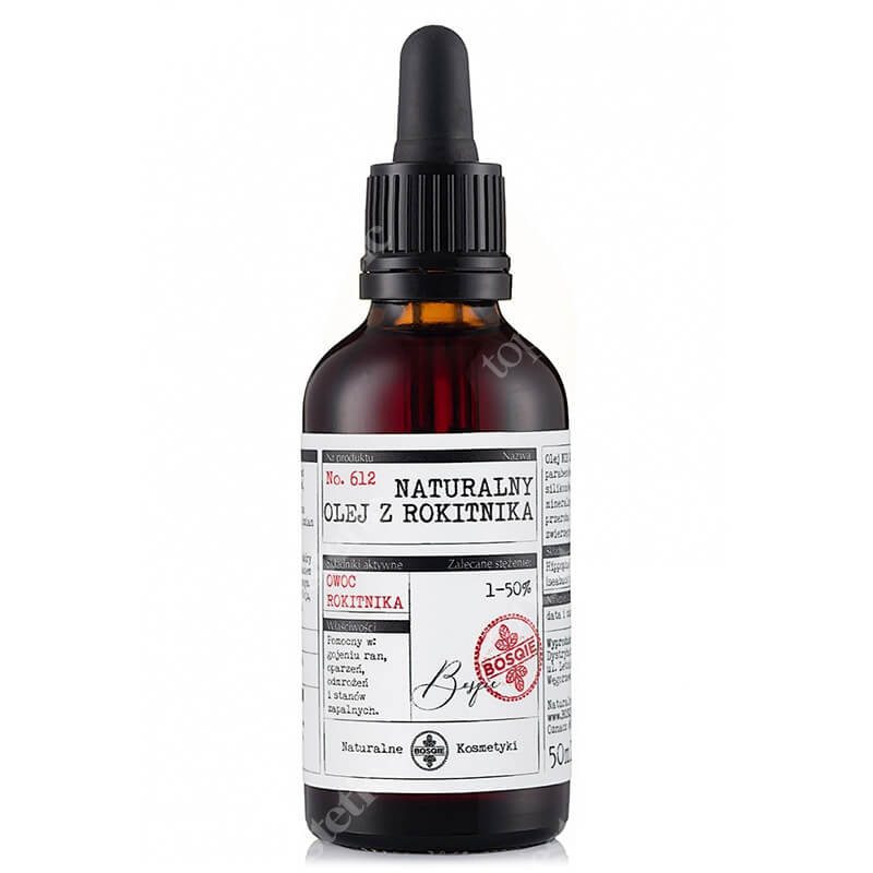 Bosqie Sea Buckthorn Oil No.612 Naturalny olej z Rokitnika 50 ml