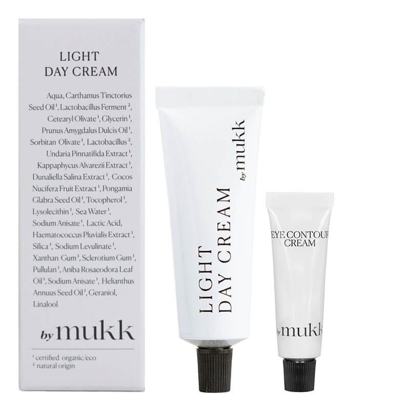 By Mukk Simple Beauty ZESTAW Krem pod oczy 12 g + Lekki krem na dzień 30 ml