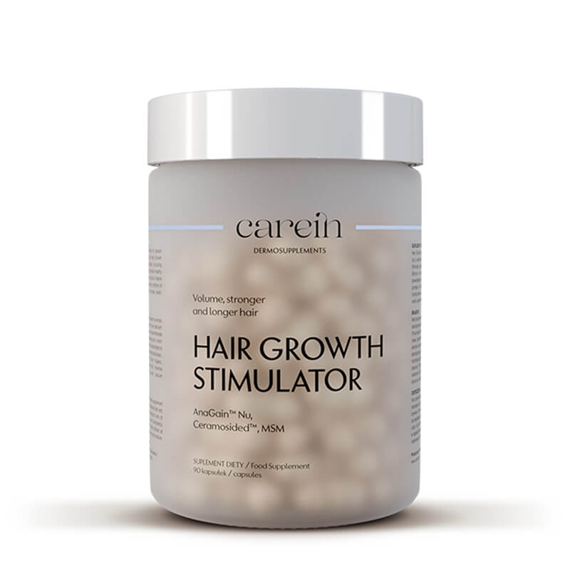 Carein Hair Growth Stimulator Telogenowe wypadanie włosów 90 kapsułek