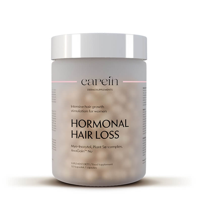 Carein Hormonal Hair Loss Łysienie androgenowe żeńskie 120 kapsułek