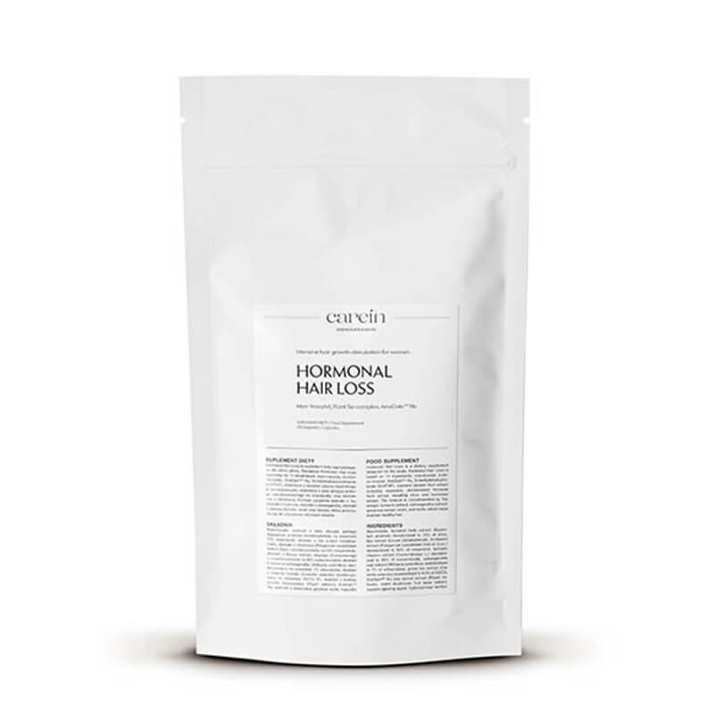 Carein Hormonal Hair Loss - Refill Łysienie androgenowe żeńskie - uzupełnienie 120 kapsułek