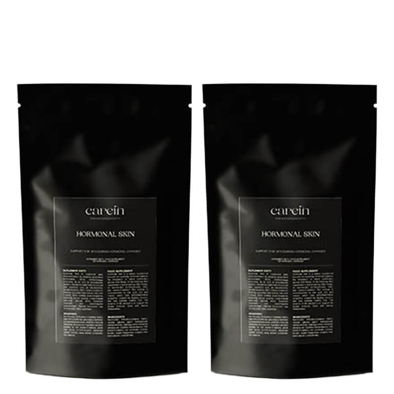 Carein Hormonal Skin - Refill x 2 ZESTAW Suplement diety - uzupełnienie 120 kaps x 2