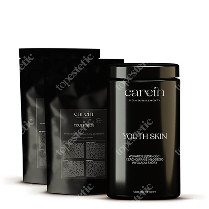 Carein Youth Skin 90 Days ZESTAW Kuracja 90 dni : Odmłodzona skóra bez zmarszczek 240 g + Uzupełnienie 240 g x 2