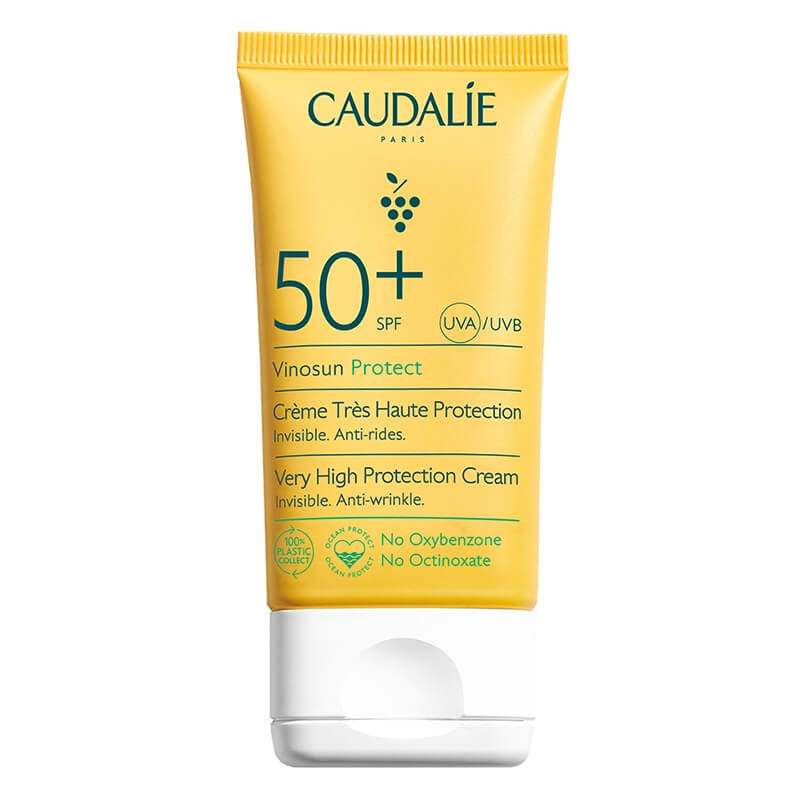 Caudalie Very High Protection Cream SPF50+ Krem o bardzo wysokiej ochronie SPF50+ 50 ml